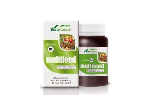Mgdose Vit%26Min 34 Multifeed 30 Comprimidos