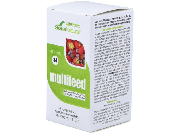 Mgdose Vit%26Min 34 Multifeed 30 Comprimidos