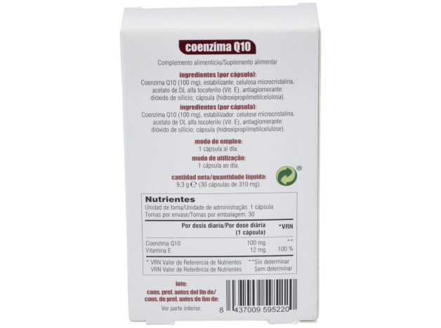 Mgdose C-22 Coenzima Q10 30Comp.