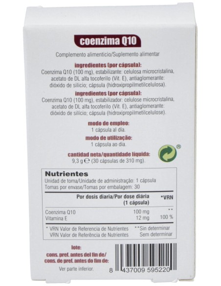 Mgdose C-22 Coenzima Q10 30Comp.