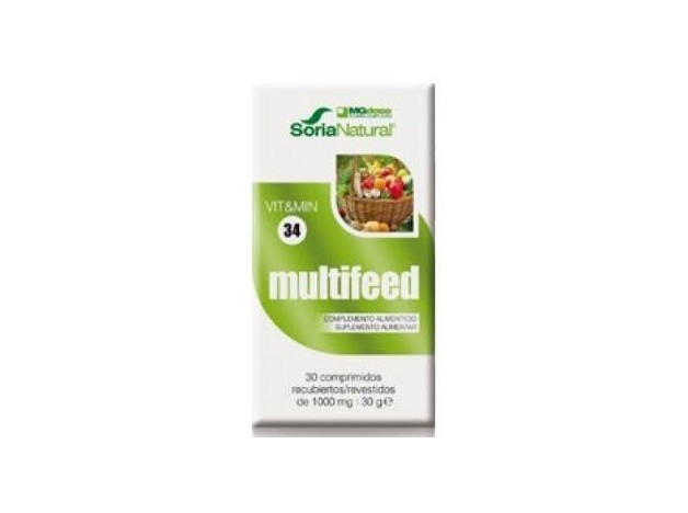 Mgdose Vit%26Min 34 Multifeed 30 Comprimidos