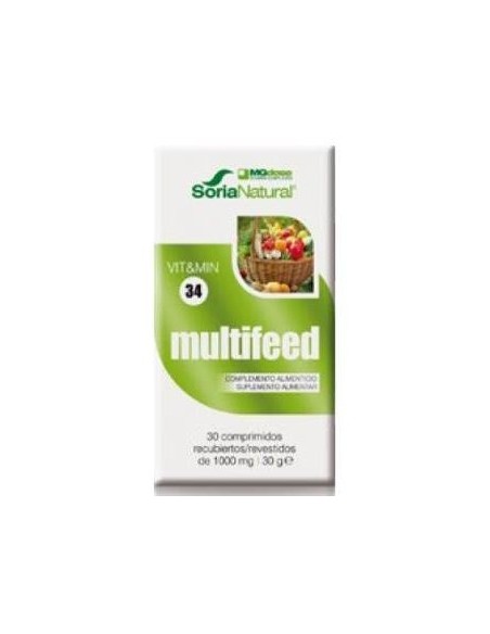 Mgdose Vit%26Min 34 Multifeed 30 Comprimidos