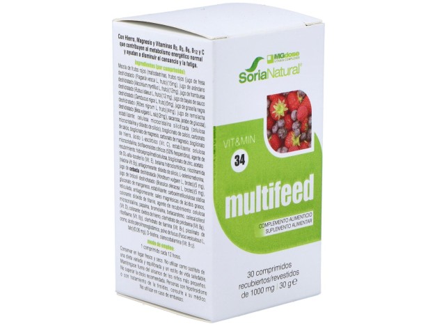 Mgdose Vit%26Min 34 Multifeed 30 Comprimidos