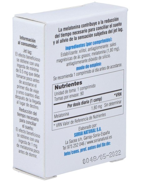 Vit %26 Min 31 Melatonin Travel 50 Mg 90 Comprimidos