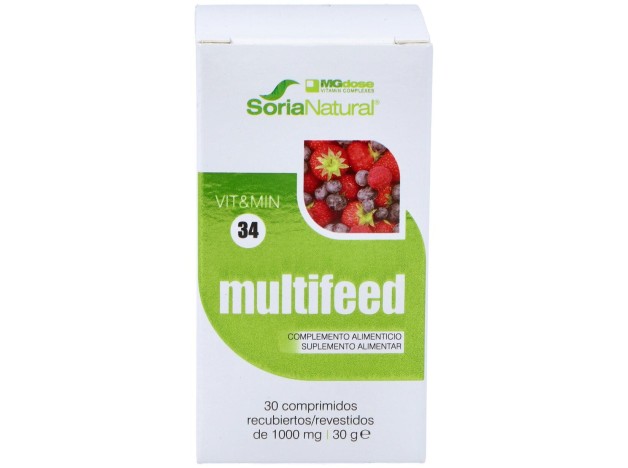 Mgdose Vit%26Min 34 Multifeed 30 Comprimidos
