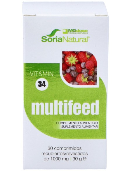 Mgdose Vit%26Min 34 Multifeed 30 Comprimidos