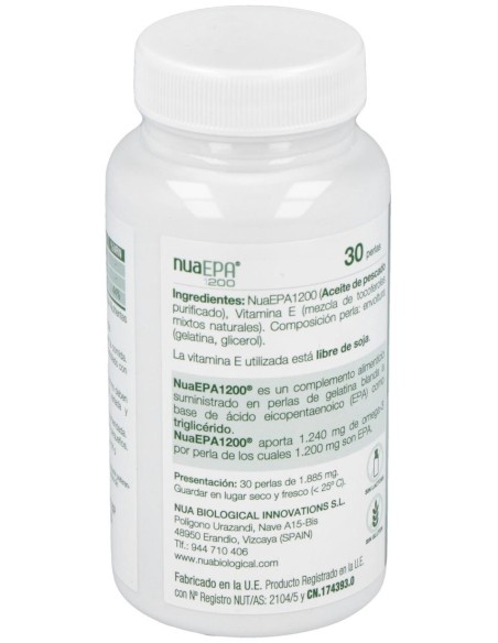Nuaepa 1200Mg. 30Perlas