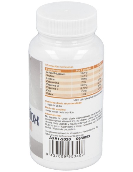 Nua Biological Innovations Nuantiox Visión 45Caps