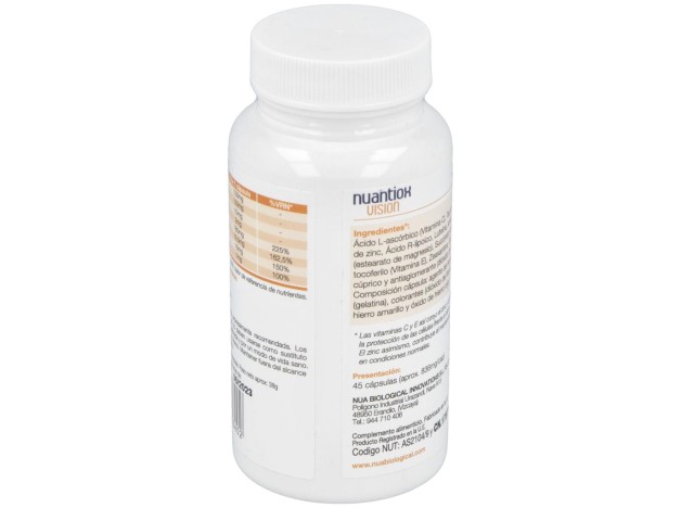 Nua Biological Innovations Nuantiox Visión 45Caps