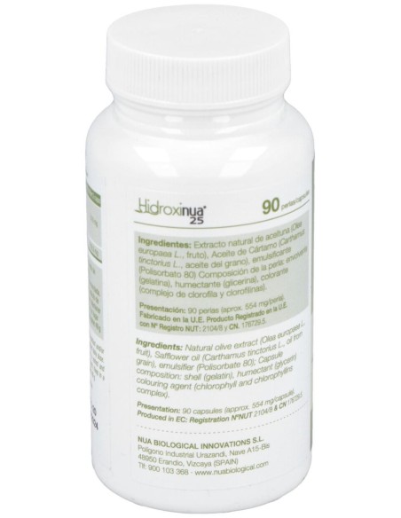 Hidroxinua 25 90Perlas