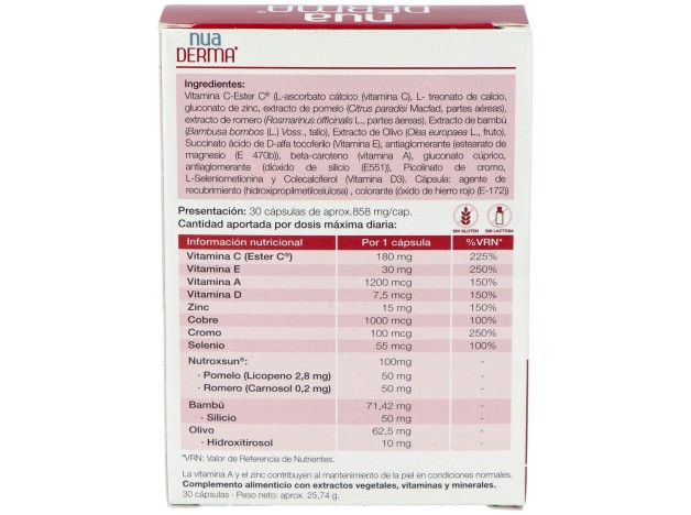 Nuaderma 30Cap.