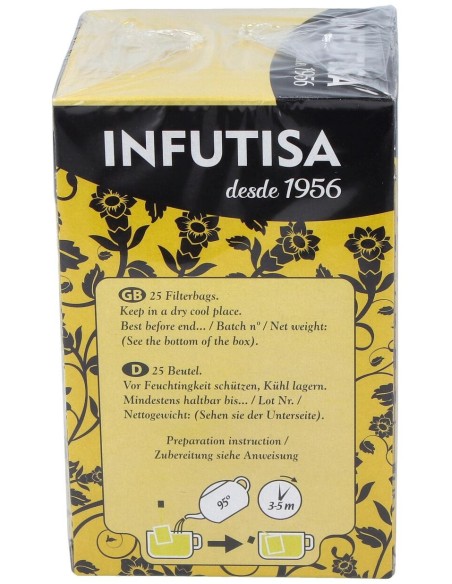 Infutisa Infusión De Jengibre 25 Sobres