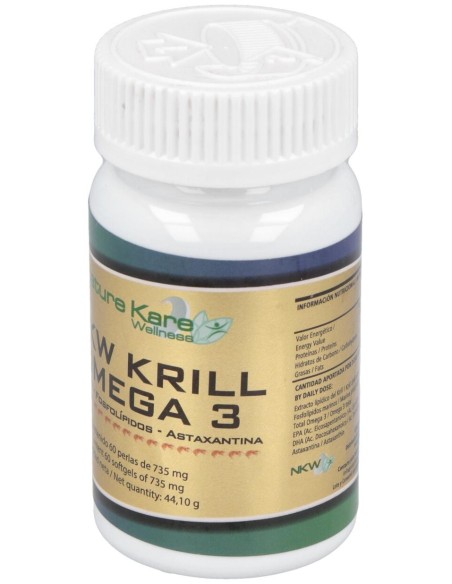 Nature Kare Wellness Krill Omega 60 Perlas