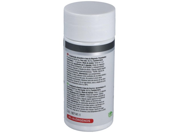 Nueva Dietetica Magnesio 537 Mg, 60 Cápsulas