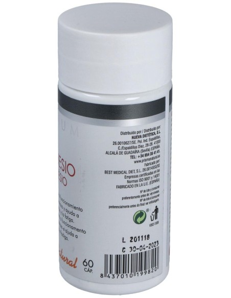 Nueva Dietetica Magnesio 537 Mg, 60 Cápsulas
