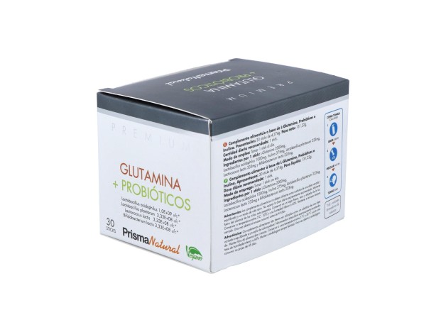 Prisma Natural Glutamina + Probióticos 30 Sticks