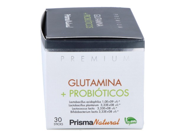 Prisma Natural Glutamina + Probióticos 30 Sticks