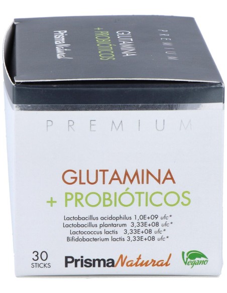 Prisma Natural Glutamina + Probióticos 30 Sticks