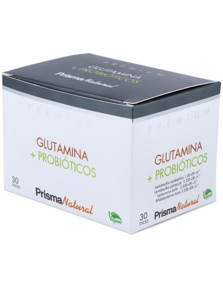 Prisma Natural Glutamina + Probióticos 30 Sticks
