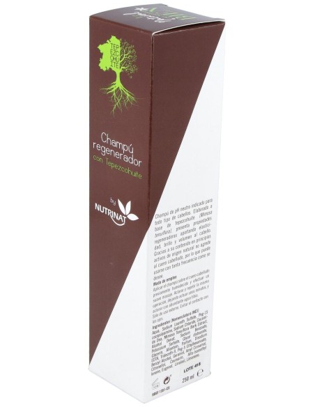 Champu Regenerador Tepezcohuite 250 Ml.