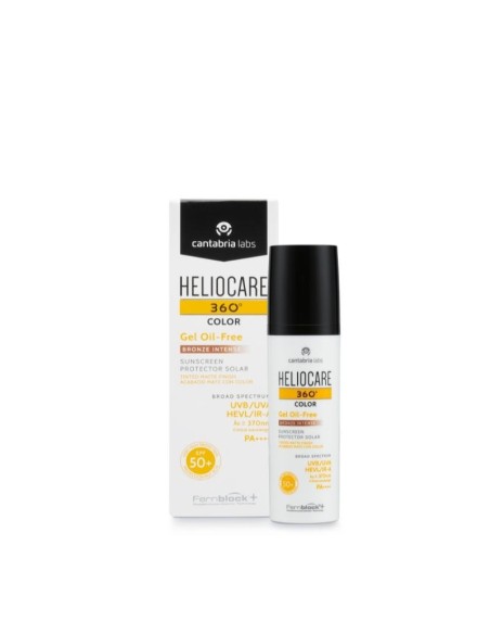 Heliocare 360 Cara Gel Oilfree Bronze Intense SPF50 50ml