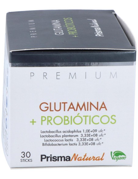 Prisma Natural Glutamina + Probióticos 30 Sticks