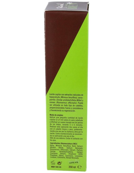 Locion Capilar Con Tepezcohuite 250 Ml.