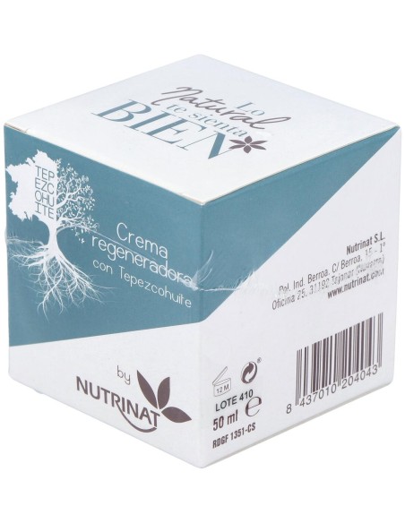 Nutrinat Crema Regeneradora Con Tepezcohuite 50Ml