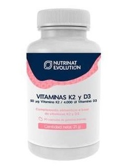 Vitaminas K2 D3 30Cap.