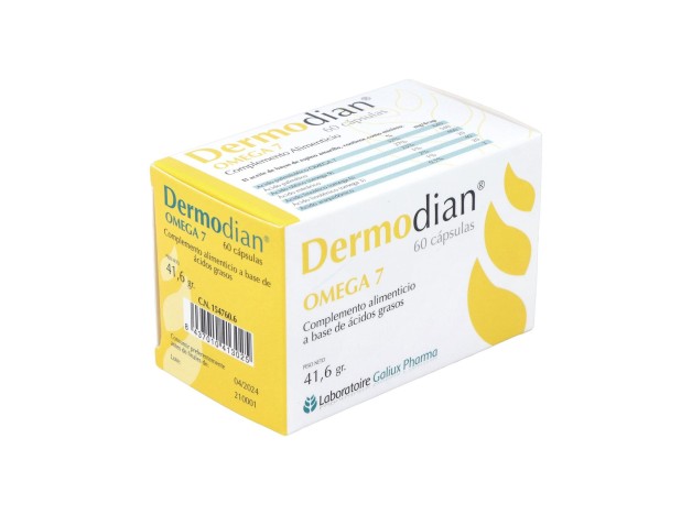 Dermodian Omega 7, 60 Cápsulas