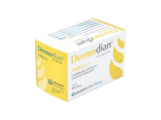 Dermodian Omega 7, 60 Cápsulas
