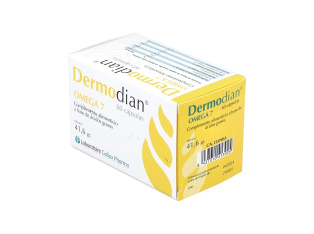 Dermodian Omega 7, 60 Cápsulas