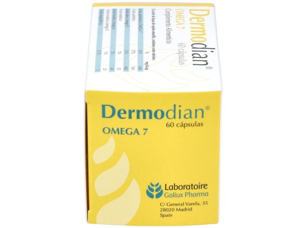 Dermodian Omega 7, 60 Cápsulas