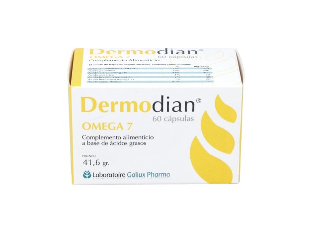 Dermodian Omega 7, 60 Cápsulas