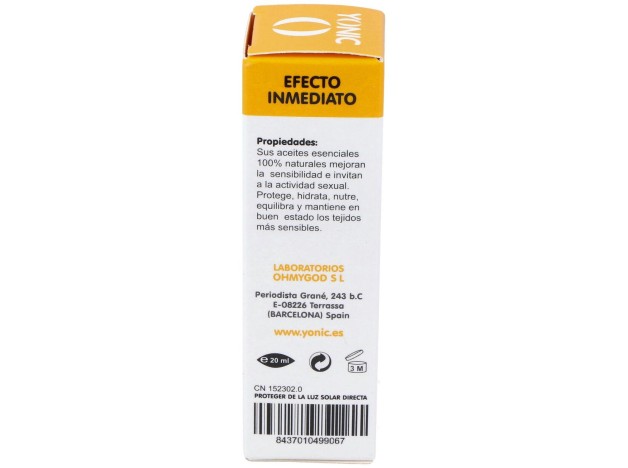 Yonic Aceite Intimo Para Mujer 20Ml.