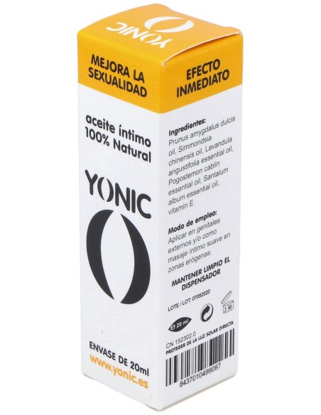 Yonic Aceite Intimo Para Mujer 20Ml.