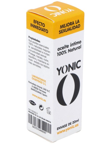 Yonic Aceite Intimo Para Mujer 20Ml.