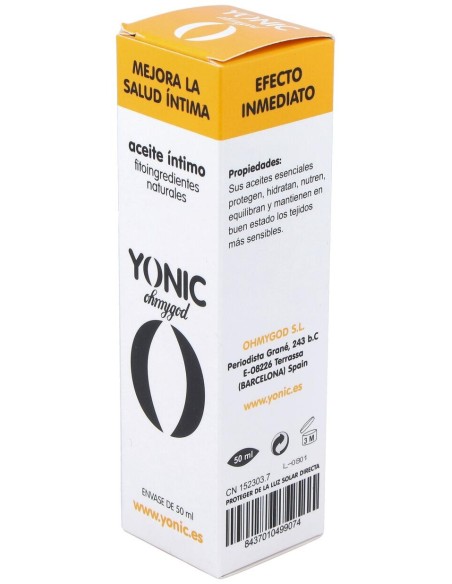 Yonic Aceite Intimo Para Mujer 50Ml.