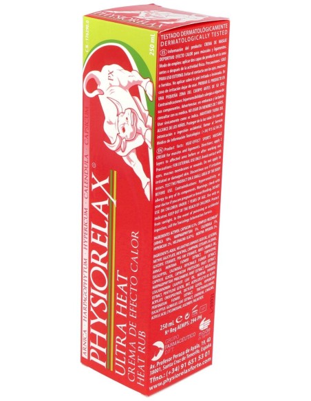 Physiorelax Ultra Heat Crema Efecto Calor 250Ml