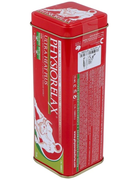 Physiorelax Ultra Heat Crema Masaje Deportivo 75Ml
