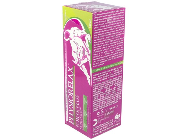 Physiorelax Pack Forte Plus 500Ml + Botella