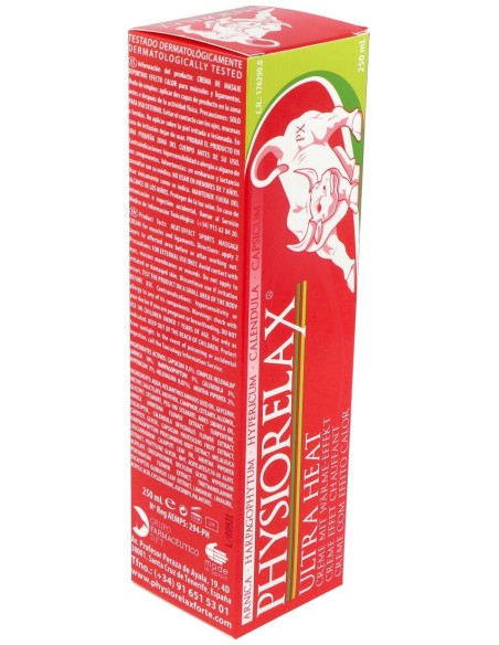 Physiorelax Ultra Heat Crema Efecto Calor 250Ml