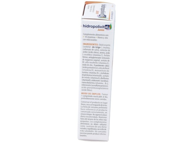 Hidropolivital Junior 40 Comprimidos Masticables