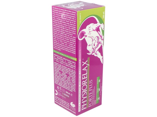 Physiorelax Pack Forte Plus 500Ml + Botella