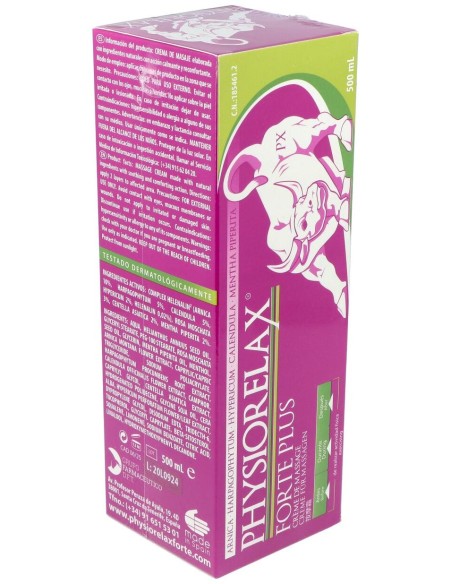 Physiorelax Pack Forte Plus 500Ml + Botella
