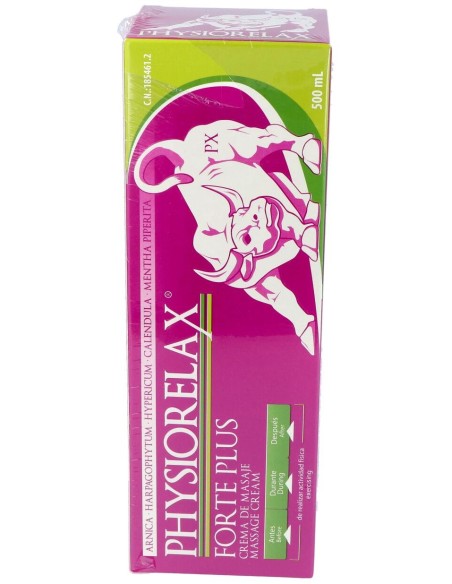Physiorelax Pack Forte Plus 500Ml + Botella