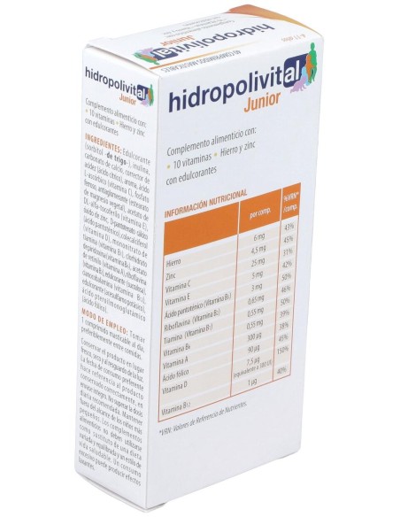 Hidropolivital Junior 40 Comprimidos Masticables