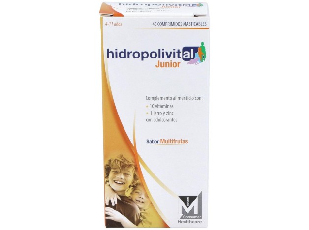 Hidropolivital Junior 40 Comprimidos Masticables