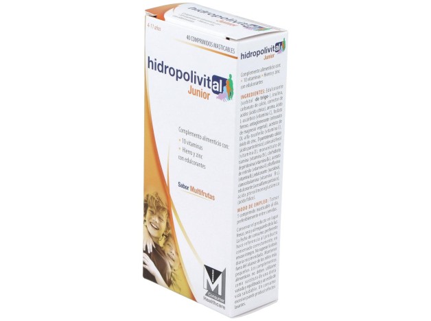 Hidropolivital Junior 40 Comprimidos Masticables
