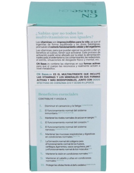 Lcn Cn Base, 60 Cápsulas